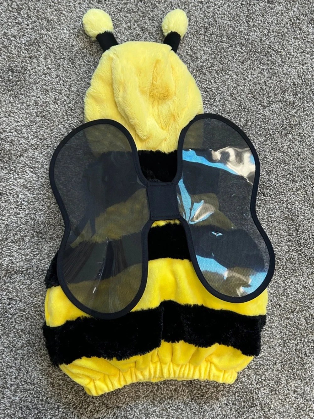 Target Yellow and Black Bee Hooded Costume Vest